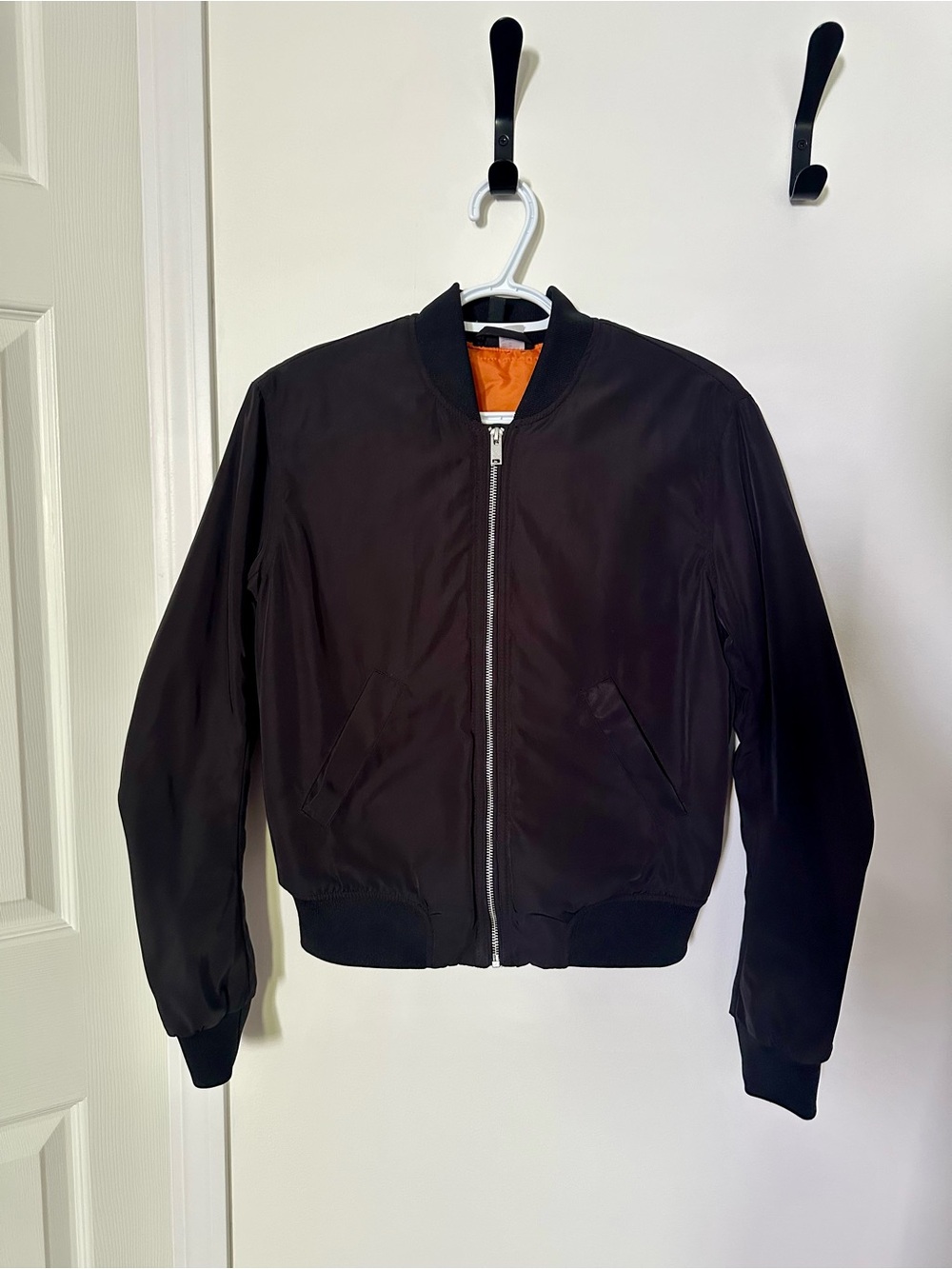Black Bomber Jacket